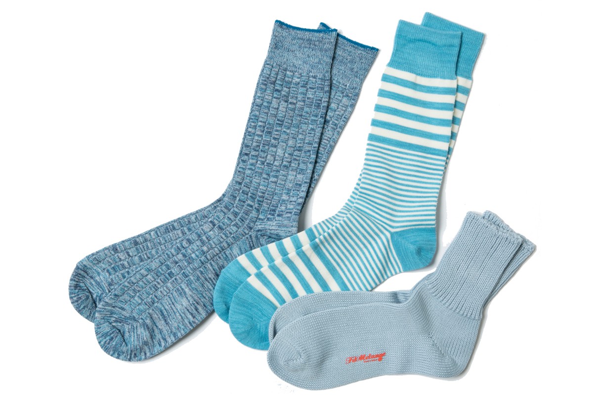 ライトブルーソックス