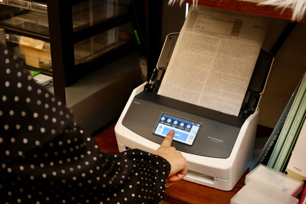 もちろん、読者の方のお手紙だけでなく、オフィスにあるドキュメントを何でもデータ化できる。