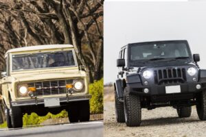 新旧アメリカン4WD「アーリーブロンコ」で洒落ていくか、「最新ジープ」でタフに決めるか?