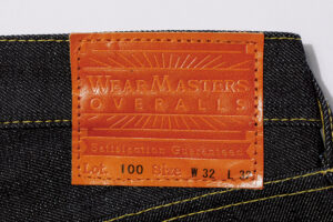 【ウエアマスターズ(WEARMASTERS)の傑作ジーンズ】王道のスタイルの中に独自のディテールをミックス。