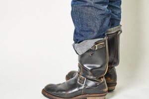 エンジニアブーツにはコレ！ プルオンブーツは“ハングロール”でロールアップして履く！