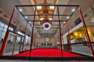 国内初！ドローンサッカー®専用競技場「ADEドローンサッカーアリーナ」が大分に完成！