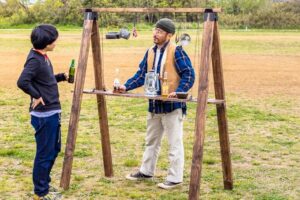 お庭に設置！ 大人の外遊びに立ち飲みバーを作ってみる。