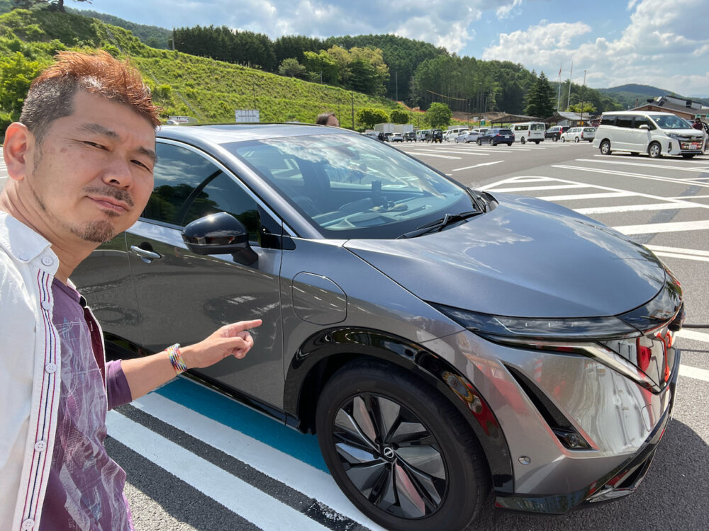 EV&プロパイロット2.0の日産アリアで諏訪湖まで行ってみた