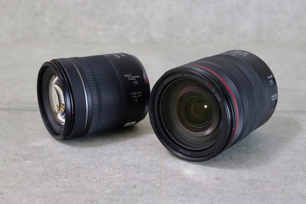 EF→RF乗り換えのためのレンズ選び。標準ズームはF4通し？　それとも安い方？