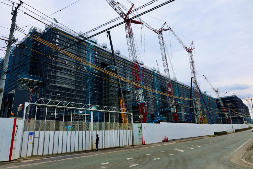 熊本に建設中のTSMCの工場を見てきた。将来iPhoneの心臓部もここで作る!?