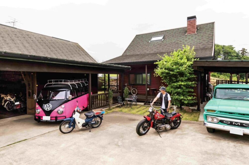 趣味人が創り上げた唯一無二の「ログの秘密基地」。｜BESS