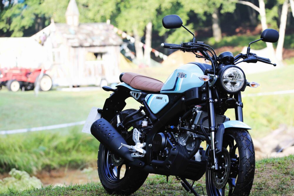 音楽フェス×バイク展示で楽しむ3日間。ヤマハ・XSR125も登場！【NAC2023展示車両その1】