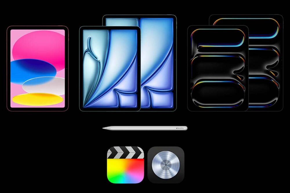 アップル、iPadのProとAirを一新。ProにM4搭載、Airに13インチ追加、Apple Pencil Proも登場！