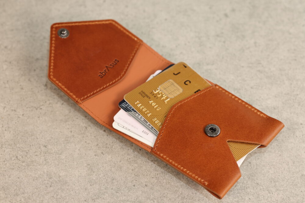最後の財布【abrAsus シンプルなカードケース】