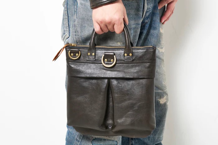 池田工芸 × Lightning 純国産「茶芯」ホースハイド T-Core Leather Lover Minimet Bag【公式オンライン限定】